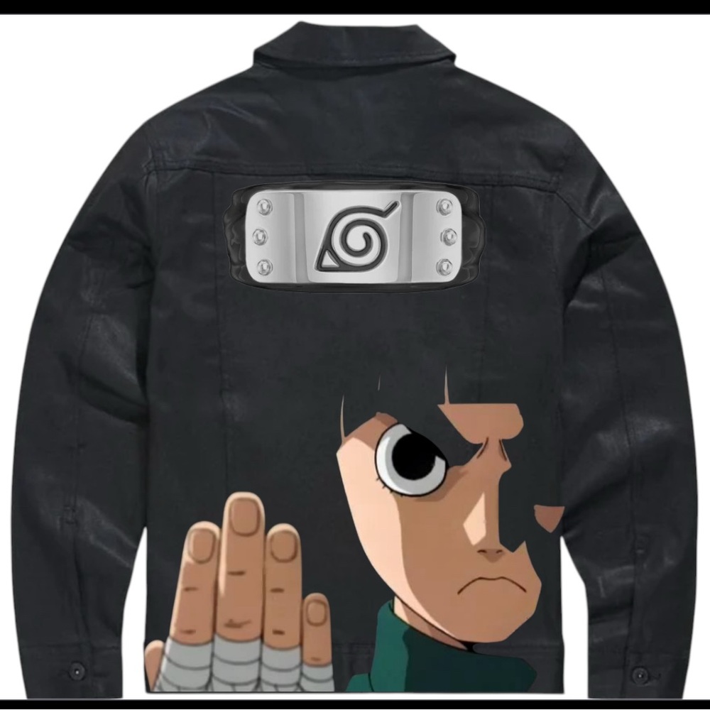Anime Graphic Black Jacket